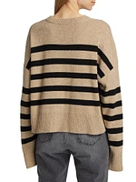 Farah Wool-Blend Stripe Sweater