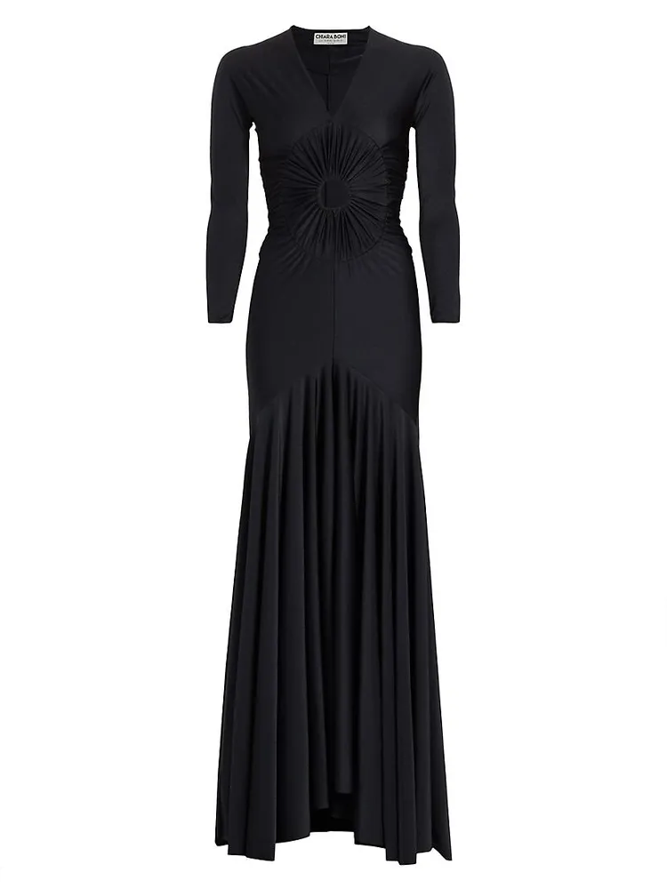 Ottoda Cut-Out Maxi Dress
