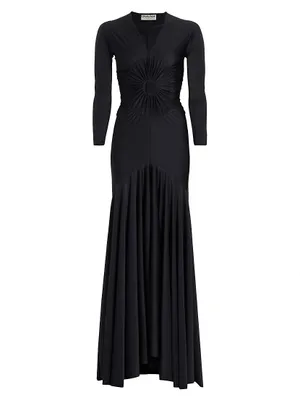Ottoda Cut-Out Maxi Dress