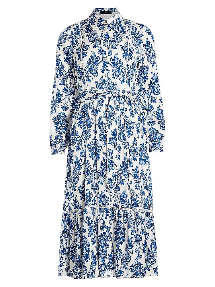 The Beckett Floral Shirtdress