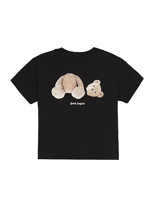 Little Girl's & Logo Bear T-Shirt