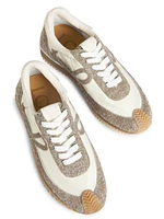 Women's Flow Brushed Suede Runner Sneakers