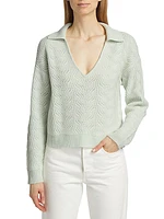 Wool & Cashmere V-Neck Sweater