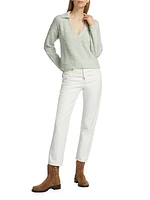 Wool & Cashmere V-Neck Sweater