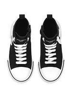 Little Kid's & Logo Canvas Sneakers