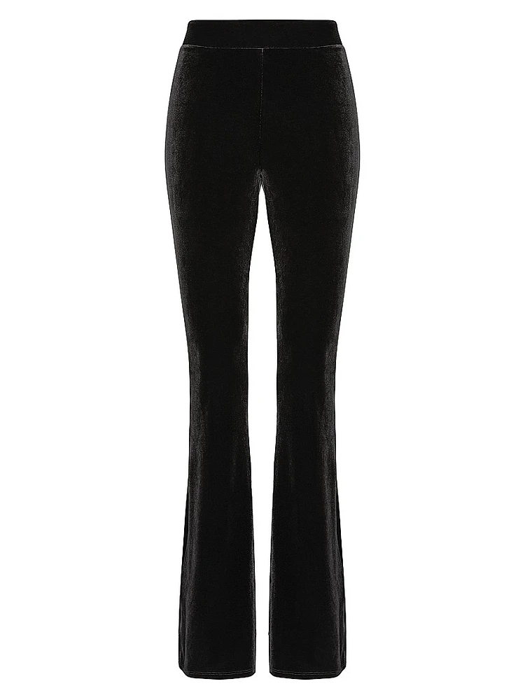 Velvet Flare Leggings