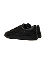 Reka Logo Leather Low-Top Sneakers