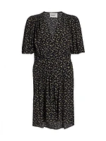 Vedolia Abstract Print Minidress