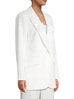 Cleo Floral Applique Jacket