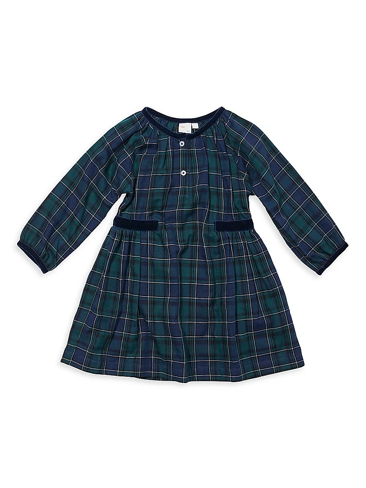 Little Girl's & Girl's Elizabeth Plaid Dress