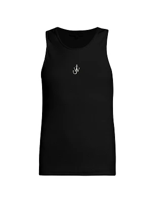 Embroidered Anchor Tank