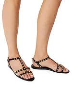 Rockstud Flat Rubber Sandals
