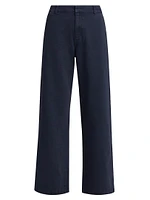 Lee Flared Crop Denim Pants