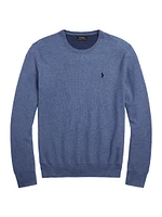 Long-Sleeve Cotton Sweater