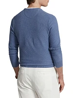 Long-Sleeve Cotton Sweater