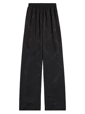 Bal Diagonal Allover Fluid Tracksuit Pants