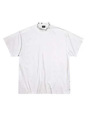 Pierced Oversized T-Shirt