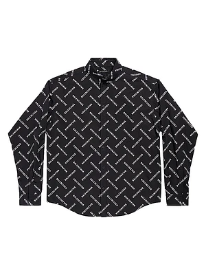 Bal Diagonal Allover Shirt