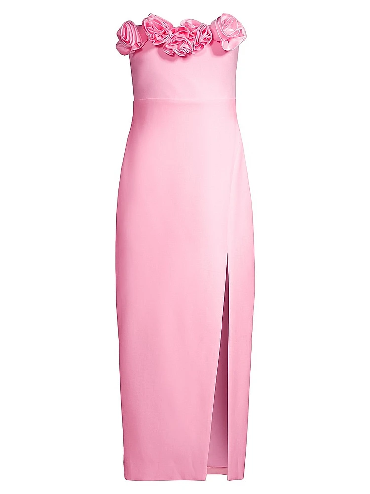 Catania Strapless Midi-Dress