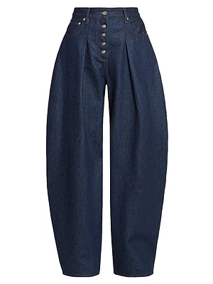 Le De Nimes Ovalo Balloon Jeans