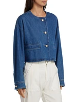 Paley Cropped Denim Jacket