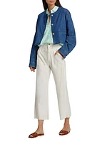 Paley Cropped Denim Jacket