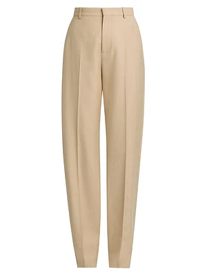 Relaxed-Fit Tapered Trousers
