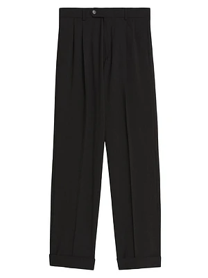 Ferito Straight-Leg Virgin Wool Trousers