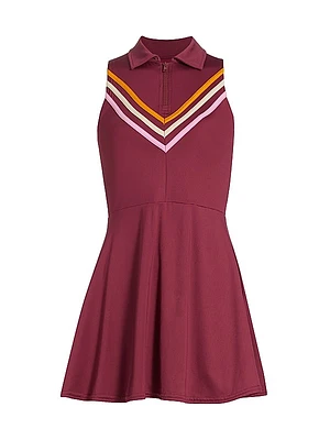 Polo Striped Minidress