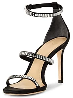 100MM Crystal-Embellished Sandals