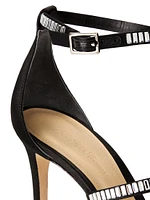 100MM Crystal-Embellished Sandals