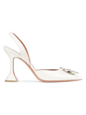 Begum 95MM Satin Slingback Pumps