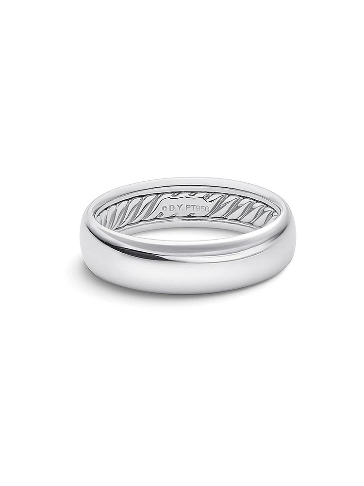 DY Classic Band Ring Platinum, 6mm