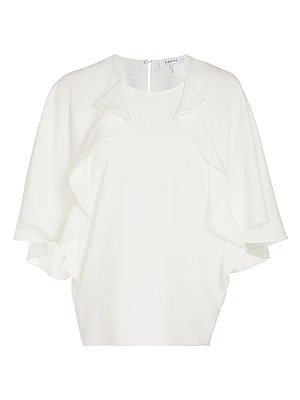 Ruffle Sleeve Top