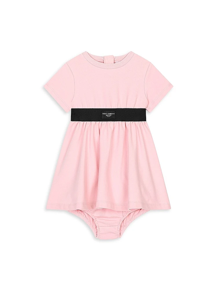 Baby Girl's Cotton Jersey Dress