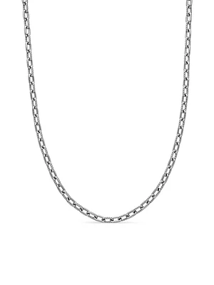 DY Madison Chain Necklace Sterling Silver, 6mm
