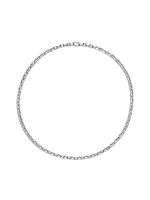 Streamline Heirloom Chain Link Necklace Sterling Silver