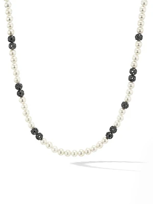 Spiritual Beads Necklace in Sterling Silver