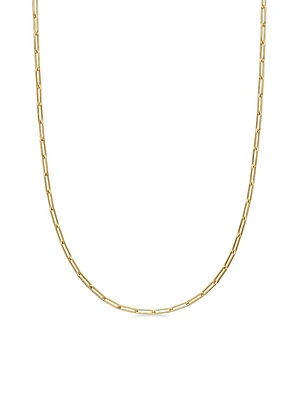 Chain Link Necklace 18K Yellow Gold