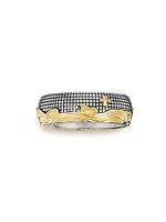 Waves Band Ring Sterling Silver