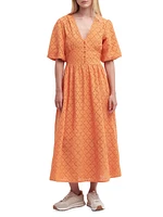 Kelley Broderie Anglaise Maxi Dress