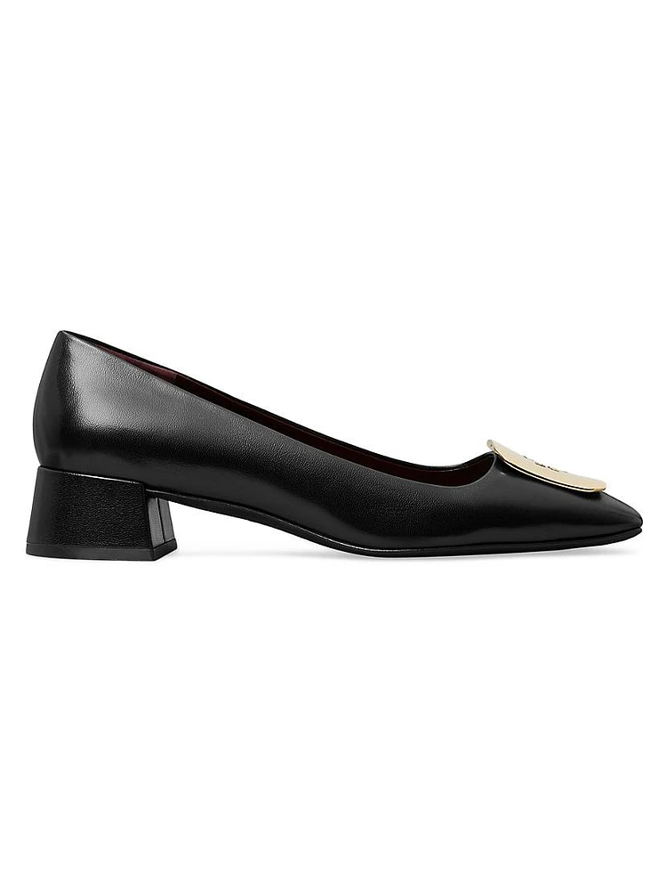 Georgia 35 MM Leather Pump