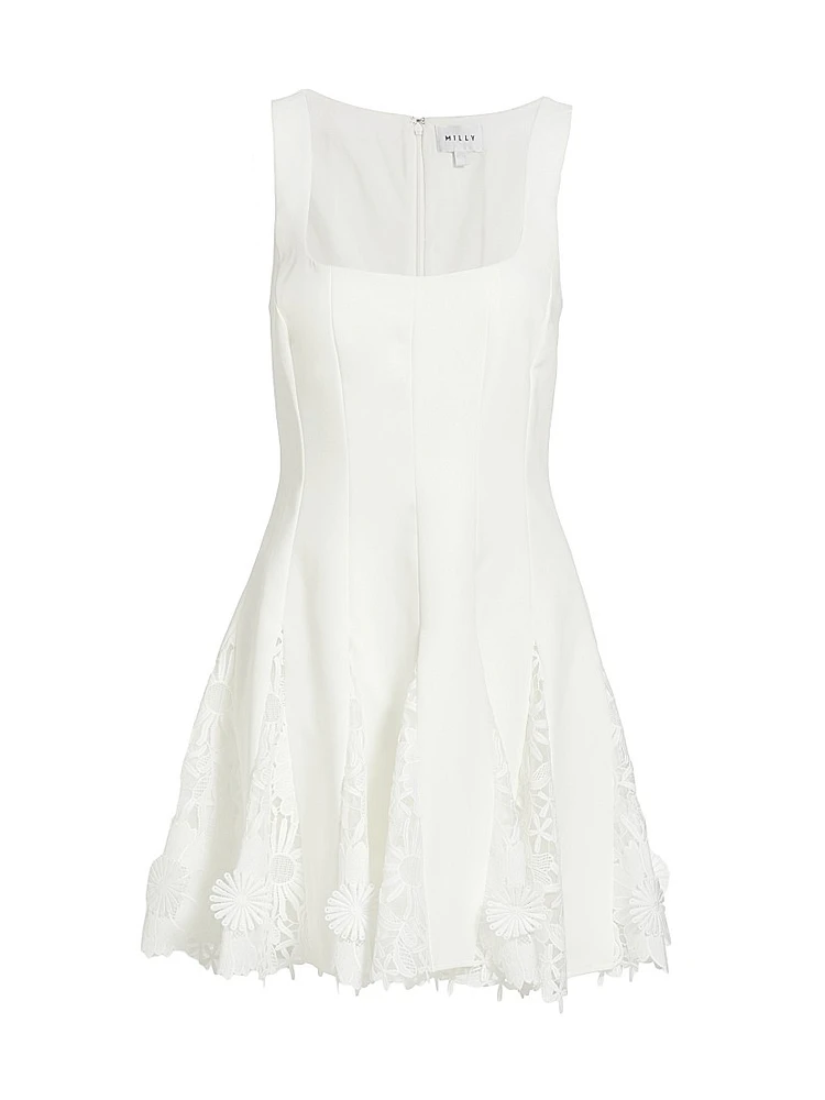 Ariel Cady 3D Lace Minidress