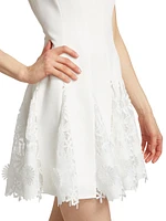 Ariel Cady 3D Lace Minidress