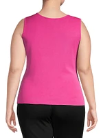 Knit Scoopneck Tank