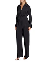 Romina Matte Satin Jumpsuit