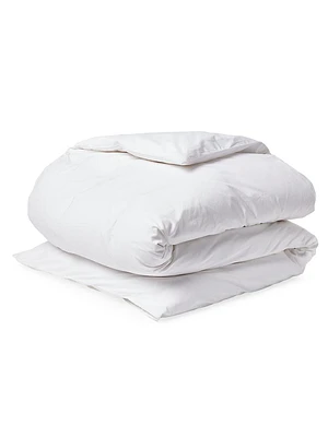 Refined Organic Percale Duvet Cover