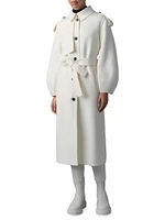 Ceyla Double-Face Wool Belted Coat