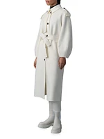 Ceyla Double-Face Wool Belted Coat