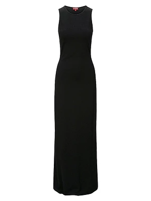 Bari Sleeveless Jersey Maxi Dress